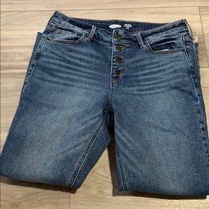 Old Navy Rockstar Super Skinny Ankle Mid-Rise